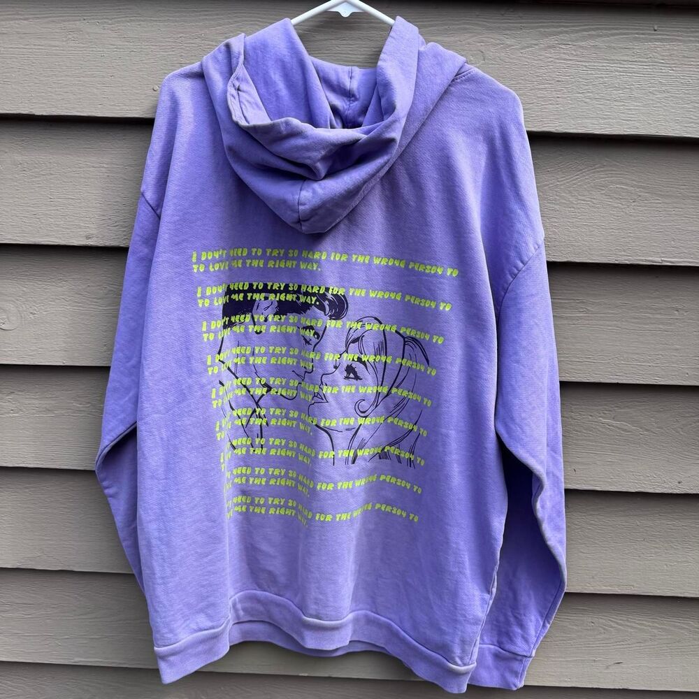 Boys-lie Women's Purple Hoodie